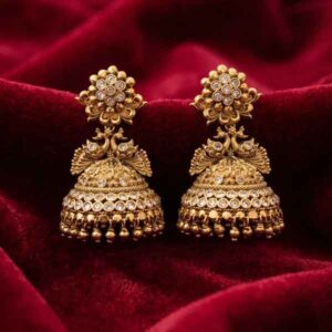 Peacock Nagas Jhumka